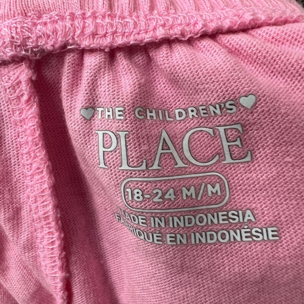 The Children’s Place 18-24M Pink Drawstring Girls Soft Shorts - Picture 3 of 4